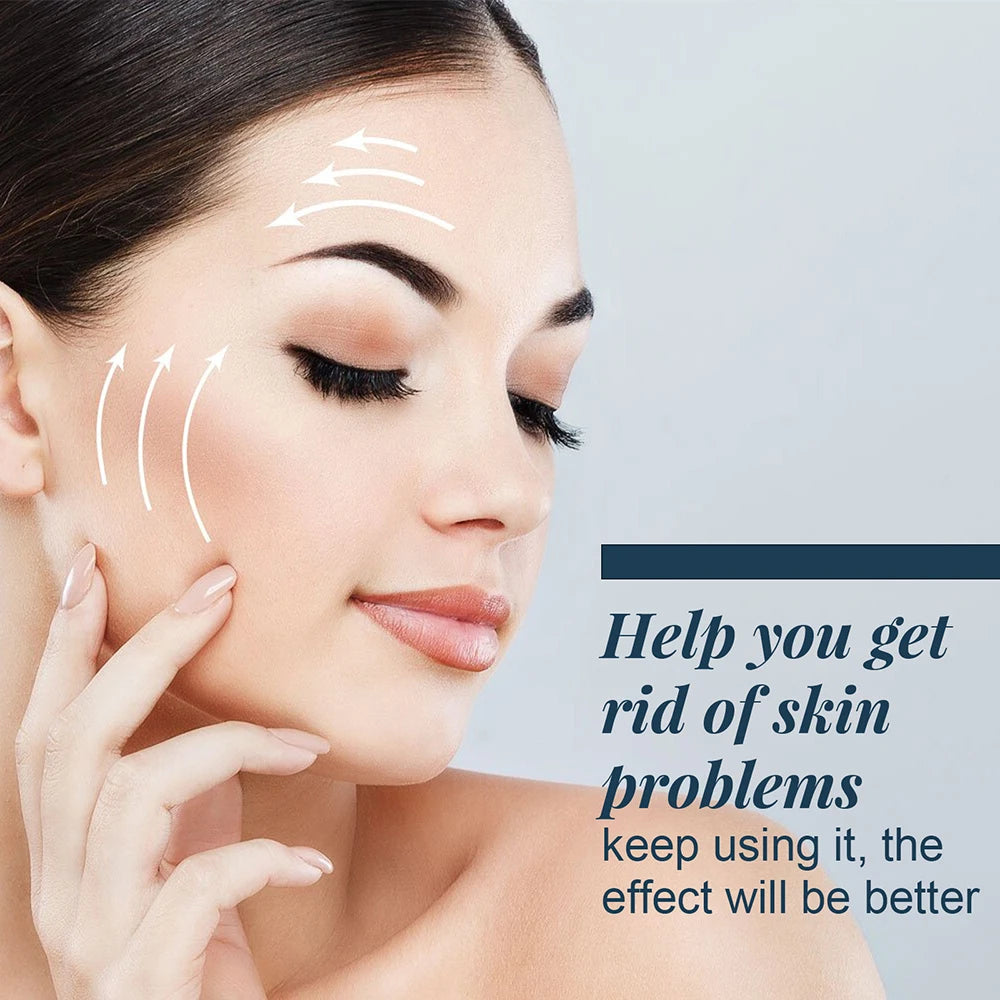 60pcs Gold Protein Line Anti-Wrinkle Firming Facial Filler No Needle Absorbable Fade Fine Lines Collagen Thread Anti-Aging Serum