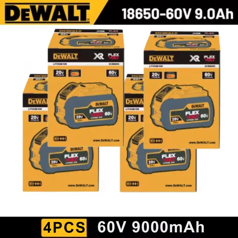 Original Dewalt 20V/60V 9.0Ah Power Tool Battery DCB206 DCB205 DCB200 DCF887 DCG405 DCD791 DCF922 DCF850 DCD805 Tool Battery