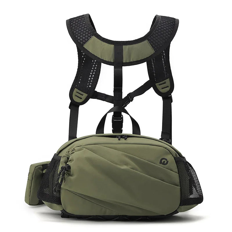 New Unisex Backpack Summer Outdoor Travel Waist Bag Multifunctional Lightweight Sports Cycling Chest Bag for Men and Women