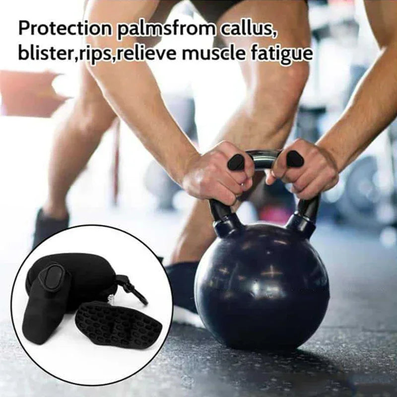 Gym Gloves Grip Strengthener Silicone Palm Grips Crosstraining Palm Grip Hand Protection for Gymnastics Weightlifting Exercise