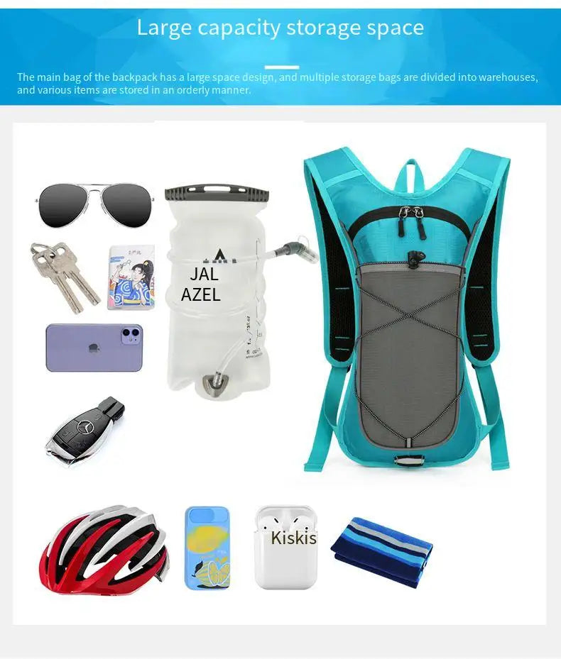 Outdoor Sports Cycling Backpack Mountaineering Hiking Bag Water Bag for Trekking Running Backpacks Travel Dual-Shoulder Bag