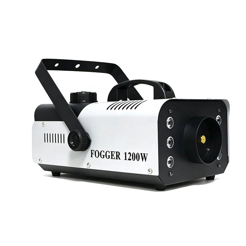 Smoke Fog Machine 1200W RGB 6LEDS 9LEDS DMX512 Wireless Remote Fog Machine Wedding Christmas Party Stage Atmosphere Equipment