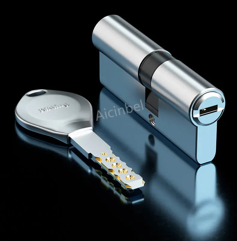 High quality European standard lock cylinder,Anti-theft Door Lock Core Super C-class Door Lock Universal Household,8-Master Keys