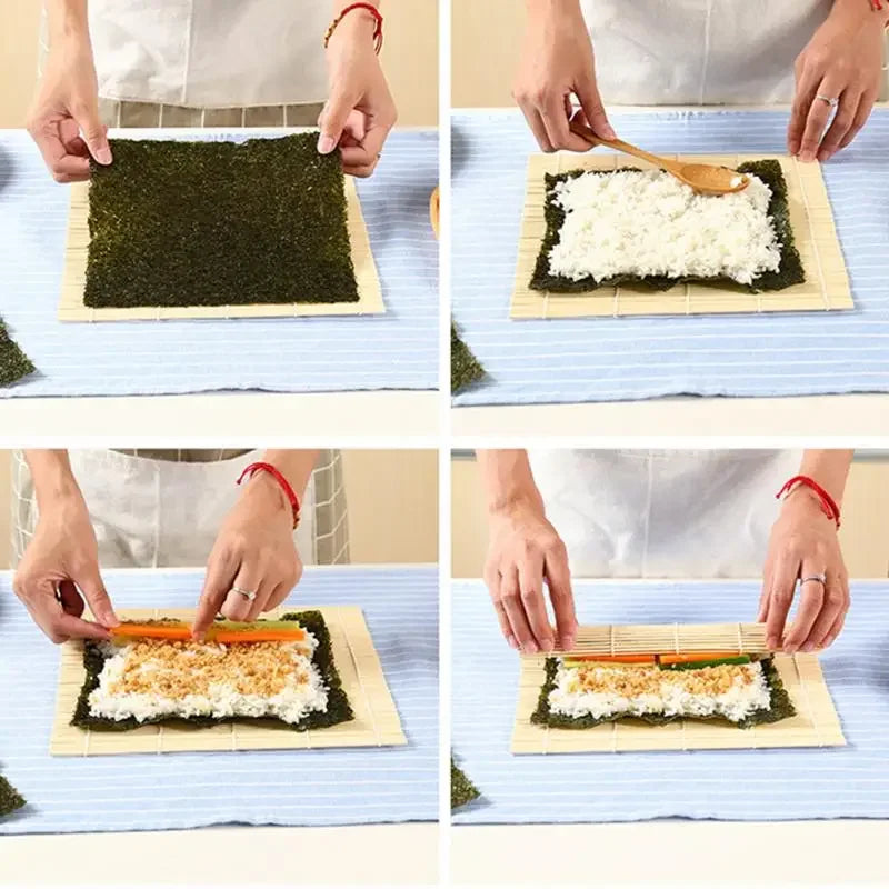 Quick Sushi Maker DIY Roller Rice Mold Meat Vegetable Rolling Mold Sushi Device Making Machine Bento Kitchen Gadgets