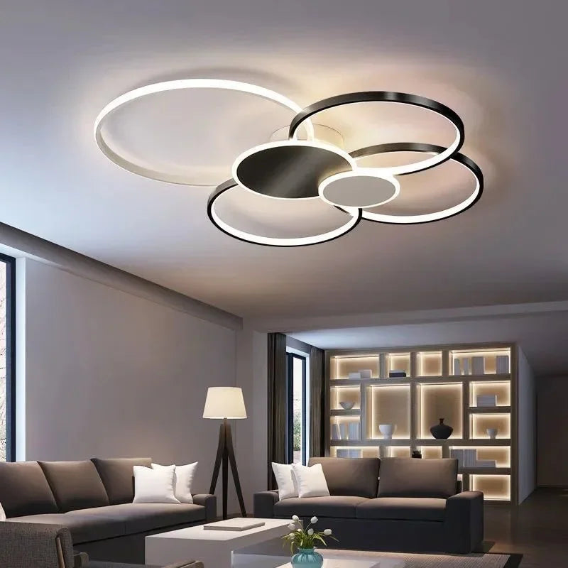 New Modern LED Ceiling Lights For Living Room Chandelier Bedroom Kitchen Ceiling Lamp Modern Apartment Hotel Chandelier Lighting