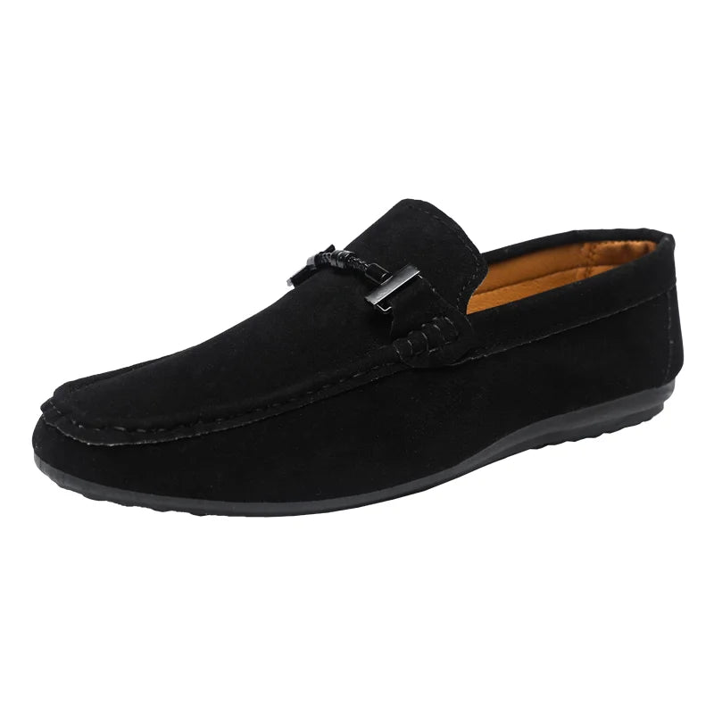 Men Loafers Soft High Quality Spring Autumn Shoes Men Casual Shoes Warm Slip on Flats Driving Shoes Large Size chaussure hommes