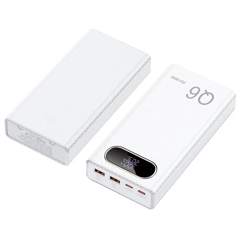 Best PD100W Fast Charging Power Bank DIY Kit 20V 5A 6x 21700 Battery Pack Portable Customizable No Soldering Easy to Assemble