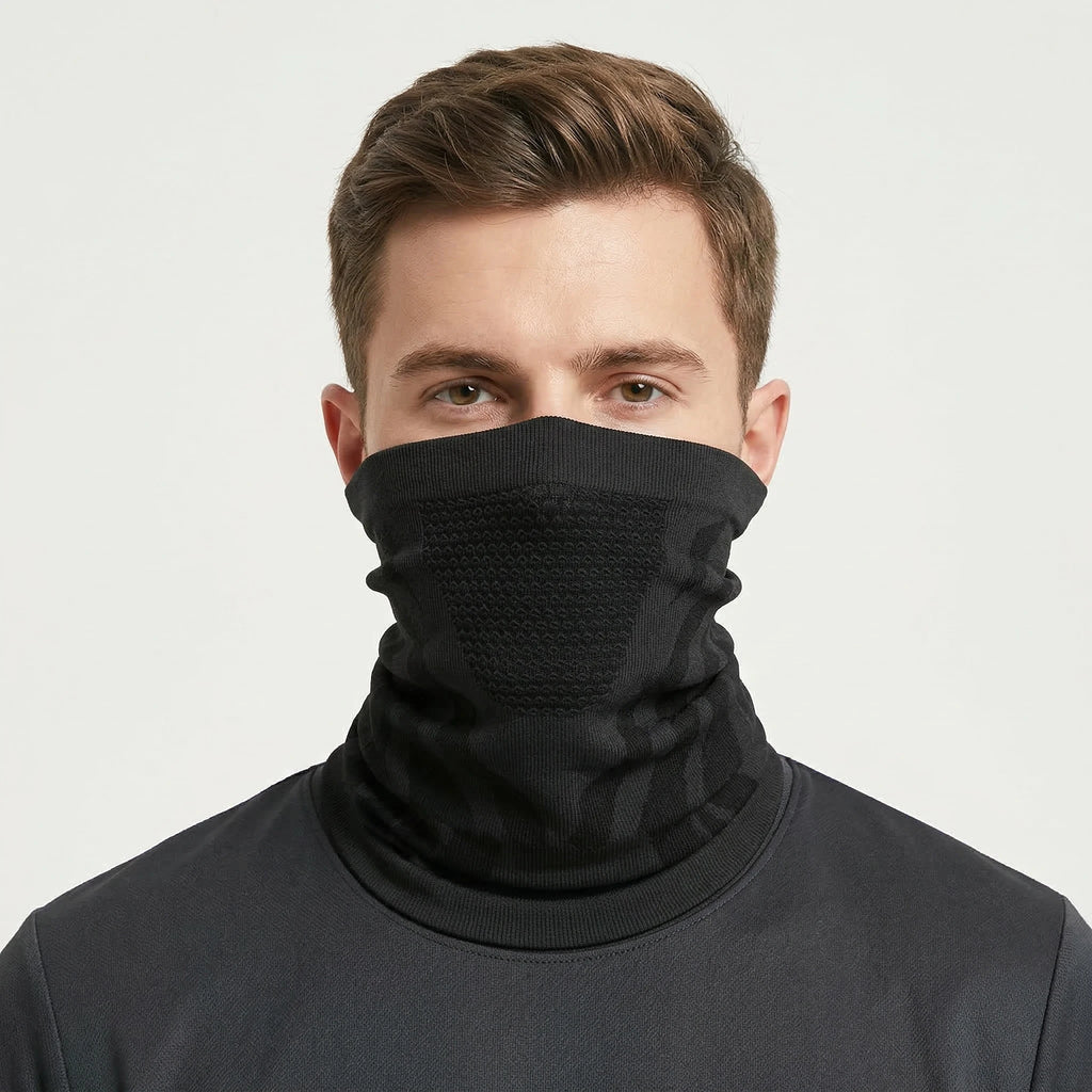 1pc/2pcs/3pcs Unisex Winter Breathable Warm Ski Mask Bike Motorcycle Half Face Mask Scarf Outdoor Hiking Fishing Cycling Mask