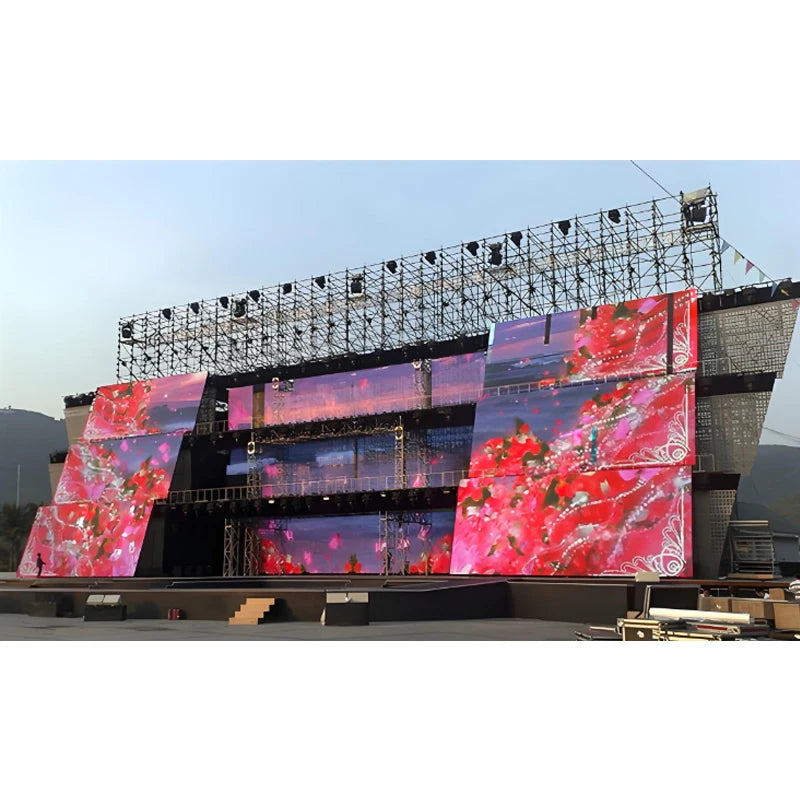 Waterproofing For Custom LED Display ProductsHot Selling Customized Advertising Stage Event LED Display Screen Video Wall Outdoo