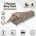Ultralight Camping Tent Rainproof Singe Person Tent 225x75cm Mini Tunnel Tent