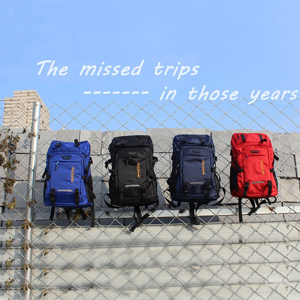 Waterproof Hiking Backpack Durable Bag Suitable for Men and Women's Travel, Hiking, Camping and Outdoor Leisure Activities