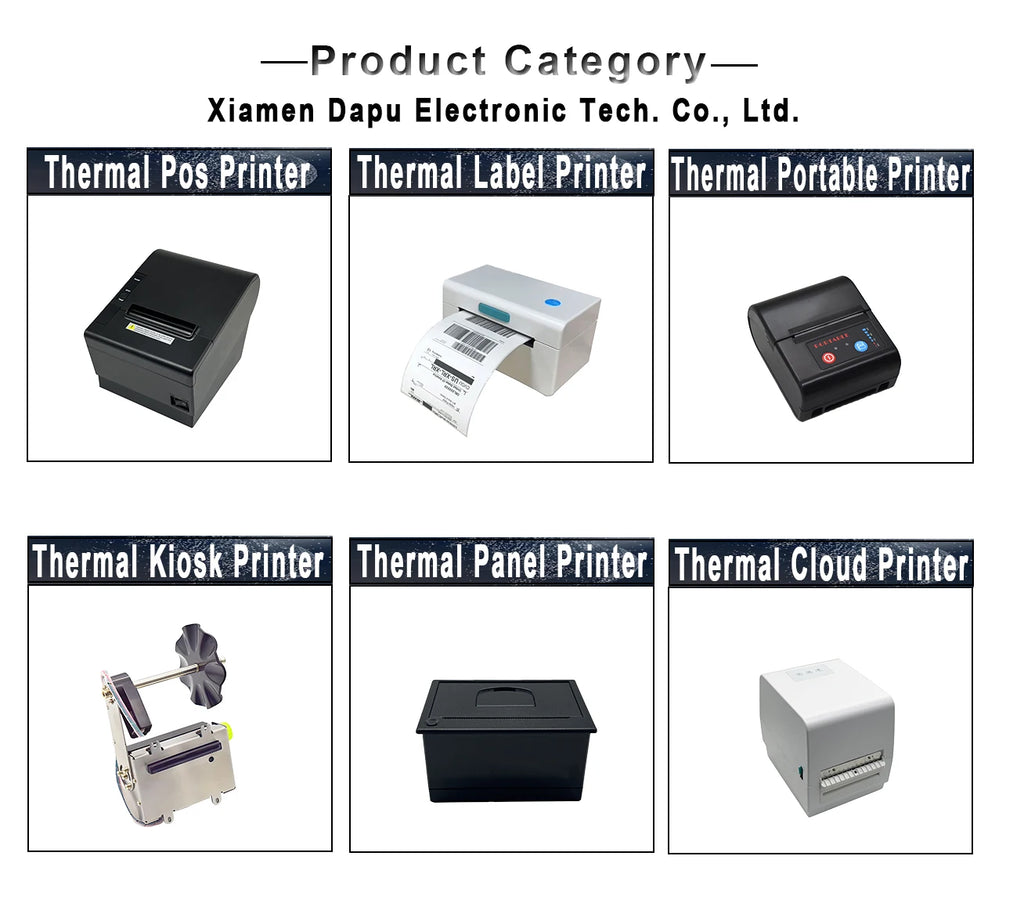 80mm POS Thermal Receipt Printer with Auto Cutter Wireless Bluetooth MQTT Cloud Bill Printing Machine