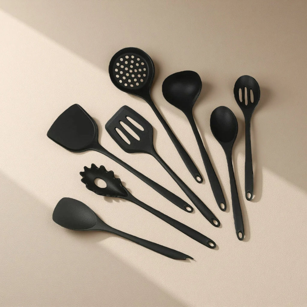 1/4/8Pcs Silicone Cooking Utensils Set, Kitchen Utensils Set for Non-stick Cookware, Dishwasher Safe Kitchen Gadgets Tools