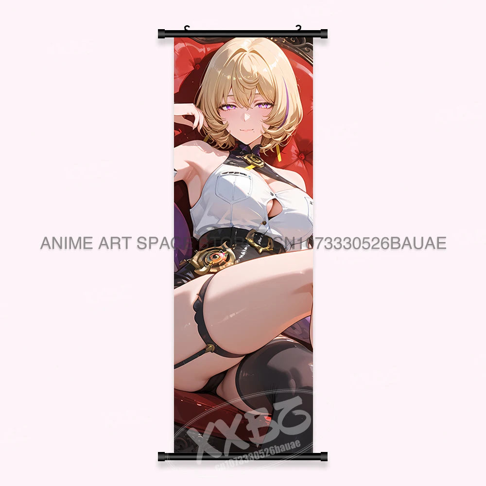Game Home Decoration Scrolls Pictures Anime Wall Art Canvas Hanging Painting Bedside Background Posters For Zenless Zone Zero
