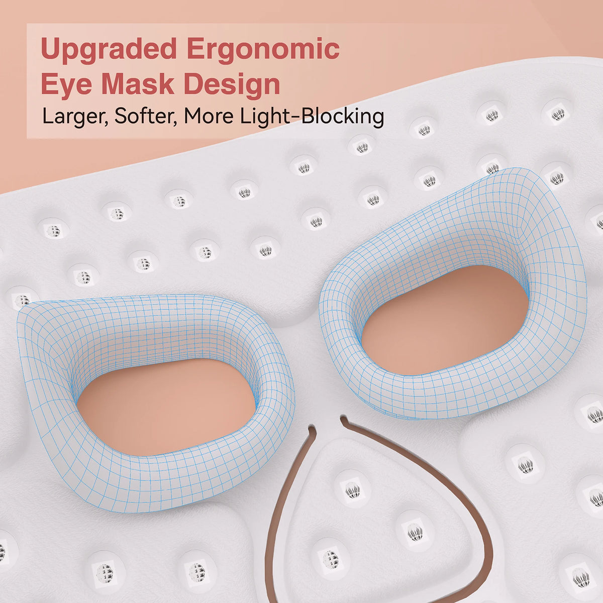 Hello Face M500S LED Mask Device Skin Care Tool Best Gift for lovers, parents, and friends