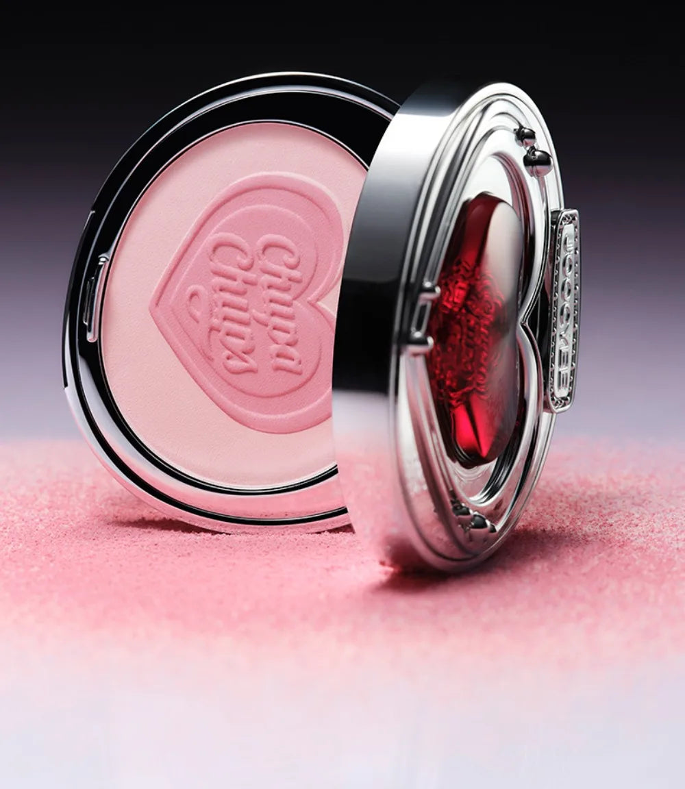 Joocyee Gem Sandwich Powder Blusher Makeup Korean Palette De Blush Cruelty-Free Blush Contour Face With Matte Finish