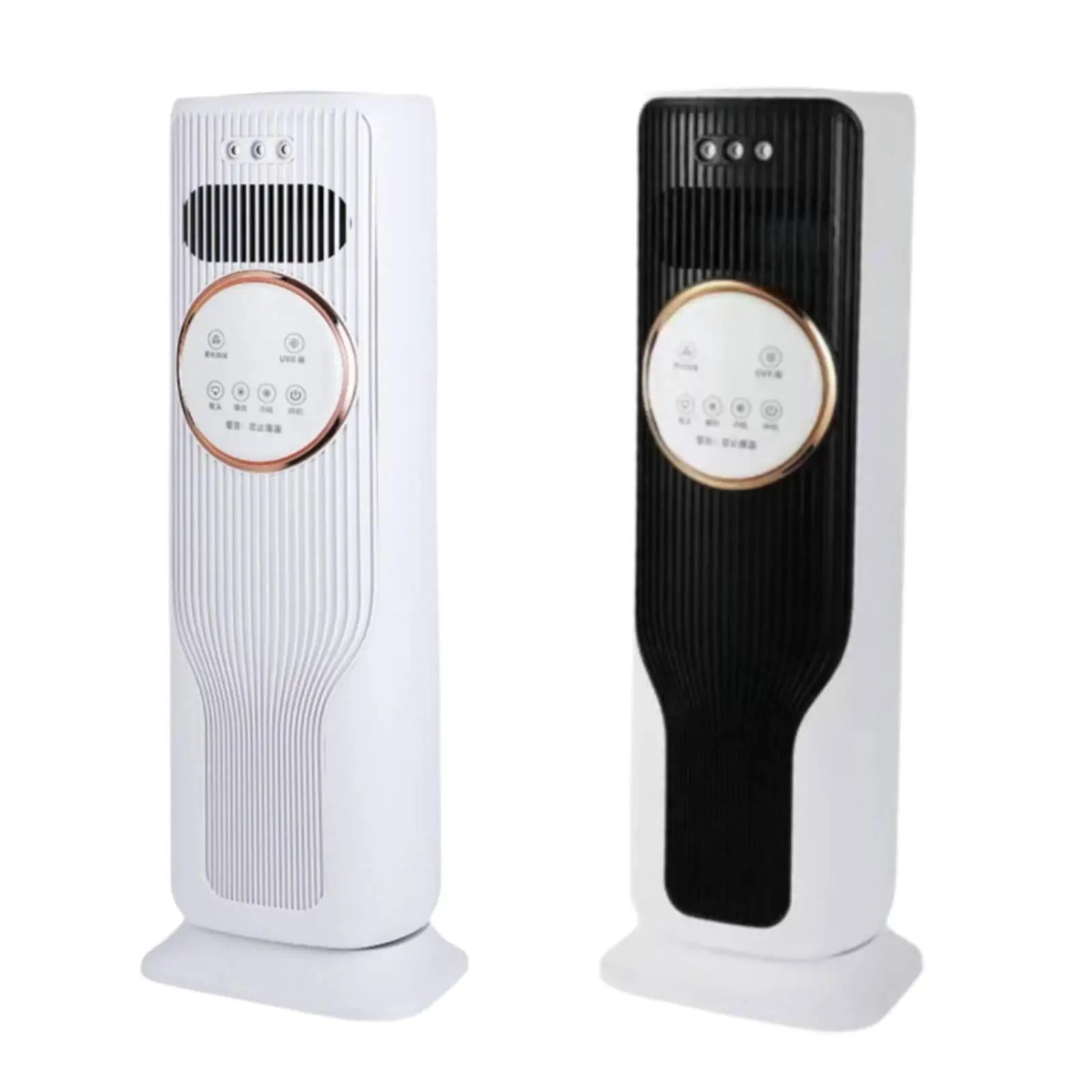 Three Level Ventilation Portable Fan Heater with Water Ice Tank for Home Bedroom Air Conditioning