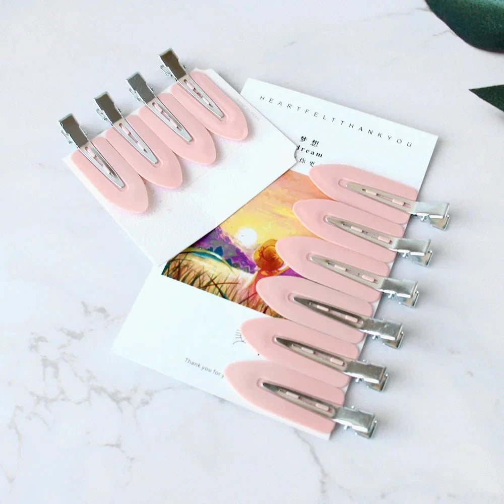 20pcs No Crease Basic Hair Clips for Women Girls Hair Styling Makeup No Bend Hairpins Barrettes Fashion Hair Accessories