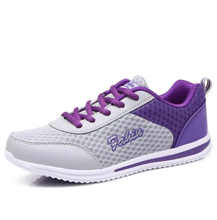 Sneakers Shoes Woman Fashion Lace Up Female Sneakers Breathable Women's Sports Shoes Comfortable Footwear Women's Shoes Sale