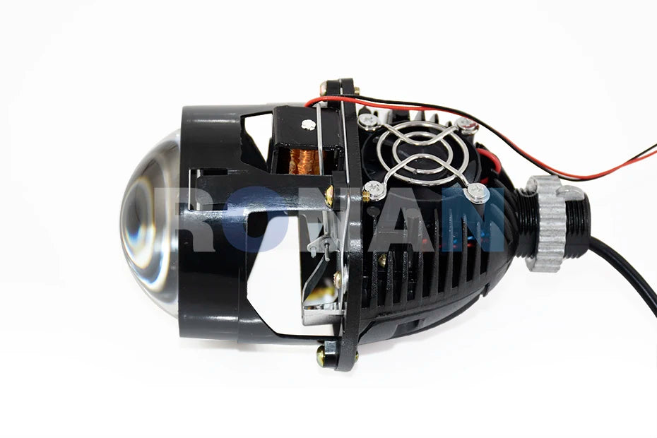 Ronan 2.5INCH 42W 6000K HD Bi-LED Projector Lens Dual LED Chips for H1 H4 H7 9005/9006 Socket Car Lossless Upgrade Retrofit