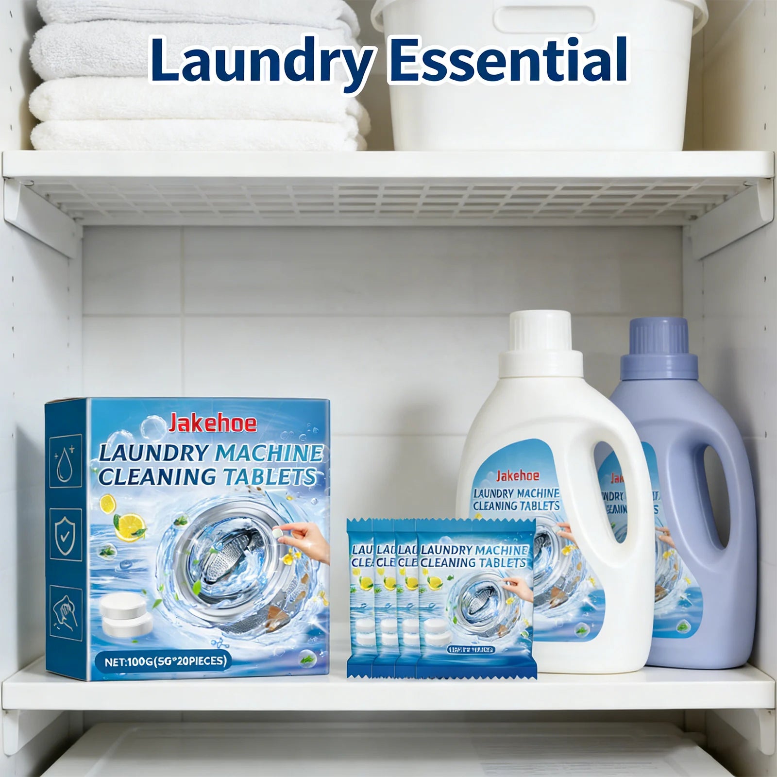 Washing Machine Cleaning Tablets Drum Laundry Sink Remove Dirt Eliminate Odors Reduce Bacterial Growth Washing Machine Cleaner
