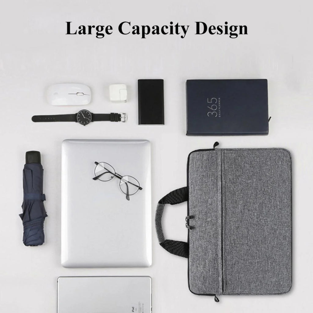Laptop Bags Carrying Case for 13-15 inch Laptop and Tablet Shoulder Strap Durable Water-Repellent Fabric Business Casual School