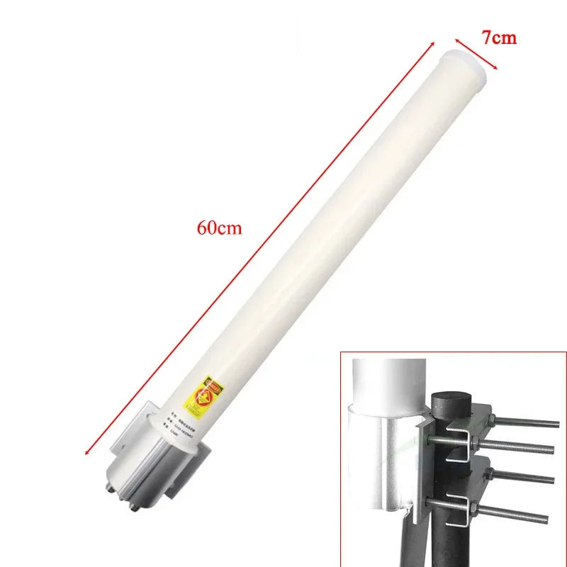 5.8GHz Dual Polarity Omnidirectional WiFi Antenna, 2x13dBi MIMO Antenna UBNT Rocket M5 airMAX,Outdoor WISP,PtMP,Long Rang