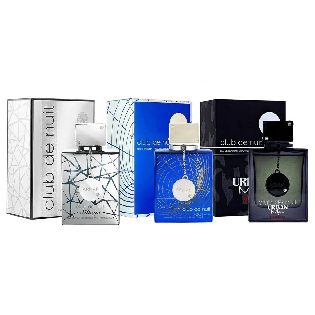 Club de Nuit Intense Urban Man Elixir Iconic Sillage Untold Eau de Parfum Spray Men Perfume Long Lasting Fragrance