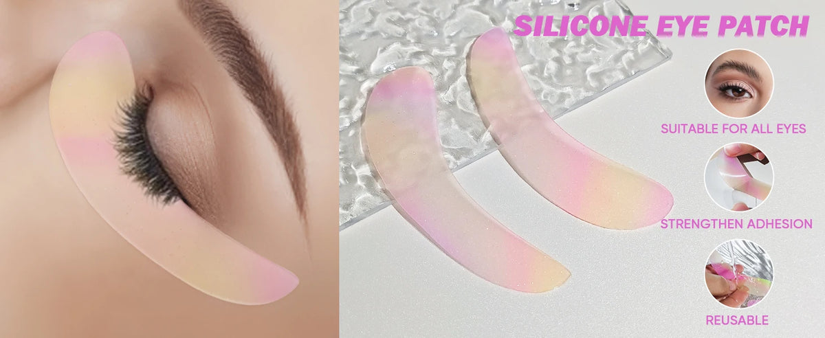 PERMANIA New Lash Palette Silicone Lashes Rod Shield Eyelash Curler Adhesive Lash Lift Pad Makeup Eyelash Lifting Tools