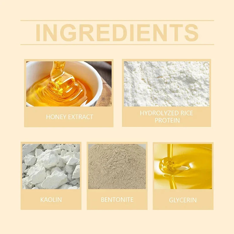 Korean Brand Rice And Honey Skincare Set For Women Oil Control Lifts, Firms, Effective Lightening Skin Care Face Cream Essence