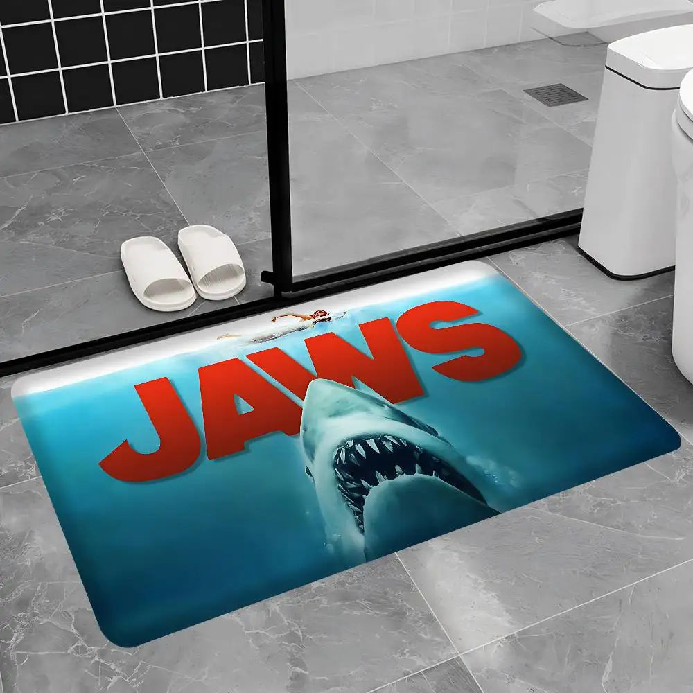 J-JAWS Movie Kitchen Mat Cheaper Anti-slip Modern Living Room Balcony Printed Modern Home Decor