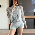 Women's High-Waisted Seamless Fitness Shorts: Tummy Control Compression, Butt-Lifting, High-Elastic Breathable, for YOGA