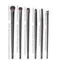 Natural Eye Makeup Brushes Set Eyeshadow Brush Eyebrow Contour Eyeliner Brush Women Eyes Cosmetic Blending Detail Make Up Tools