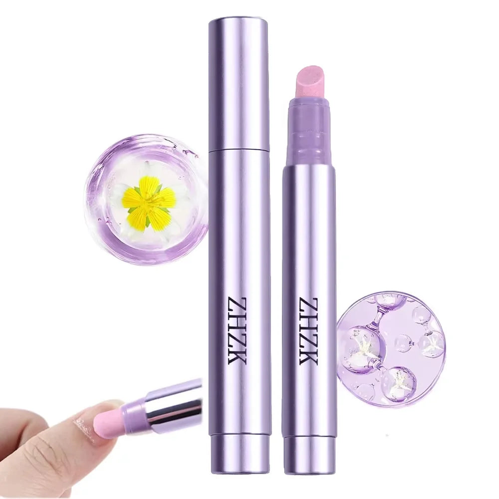 Nails 3-in-1 Cuticle Oil Pen with Ceramic Nail Pusher for Hangnails Dry & Damaged Nails -Nail Care Pen for Repair & Nourishment
