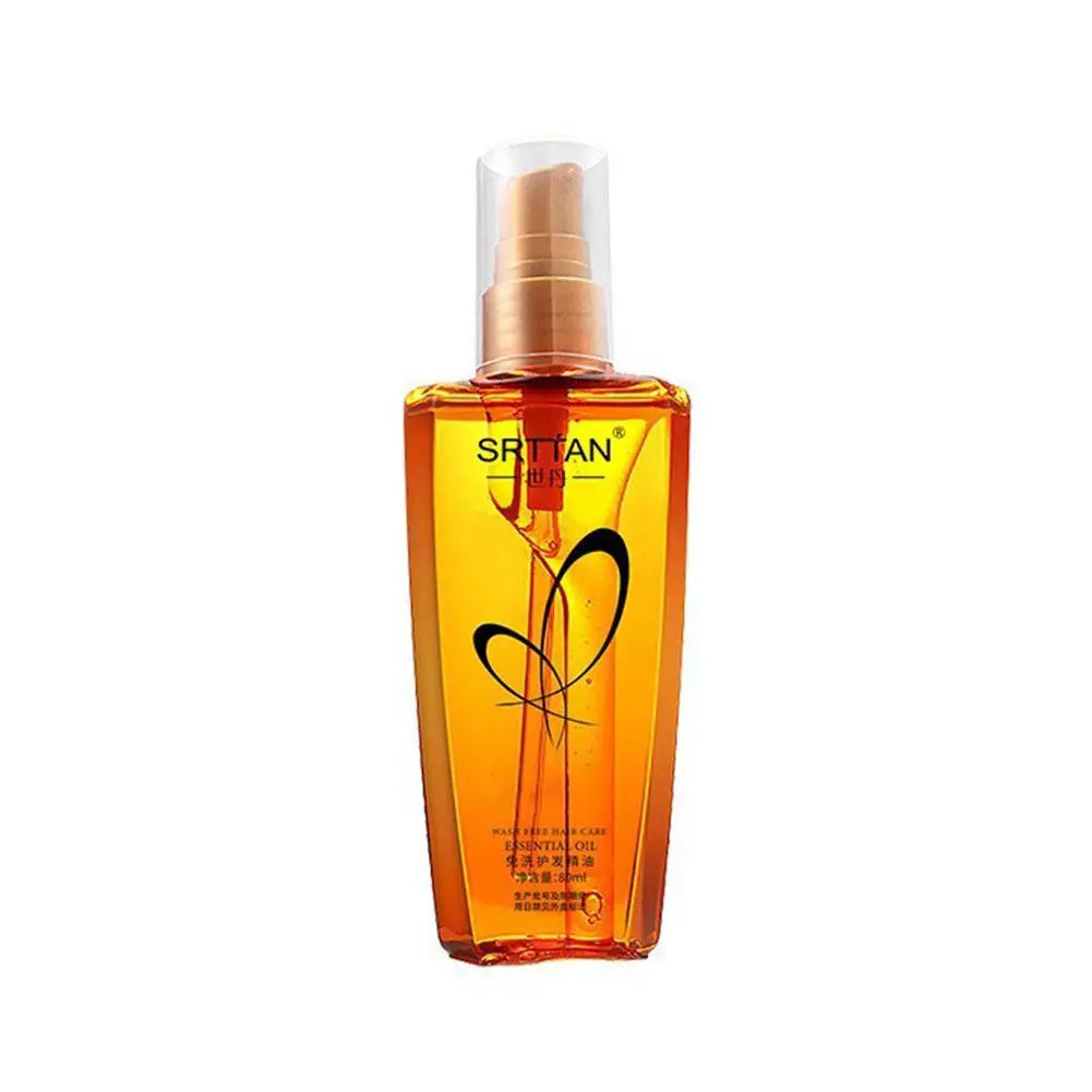 80ML Moroccan Argan Oil Hair Serum Lightweight Hair Oil Mist For Split Ends Frizzy Hair And Flyaways,Hair Oil Repair Gloss Shine