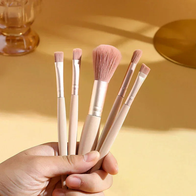 5/7/10/12PCs Makeup Brushes With Foundation Blush Eyeshadow Contour Powder Brush, Make Up Brushes Kit,Professional Makeup Brush