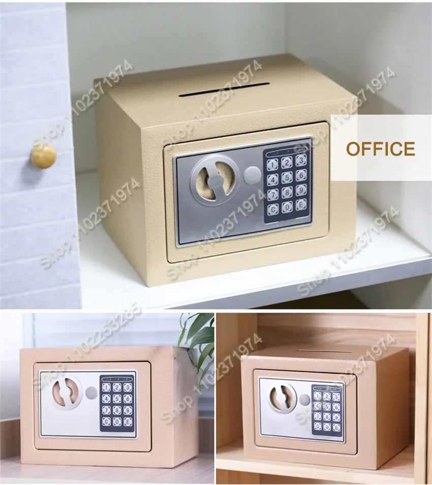 Electronic Digital Keypad Lock Safe Security Box for Home Office