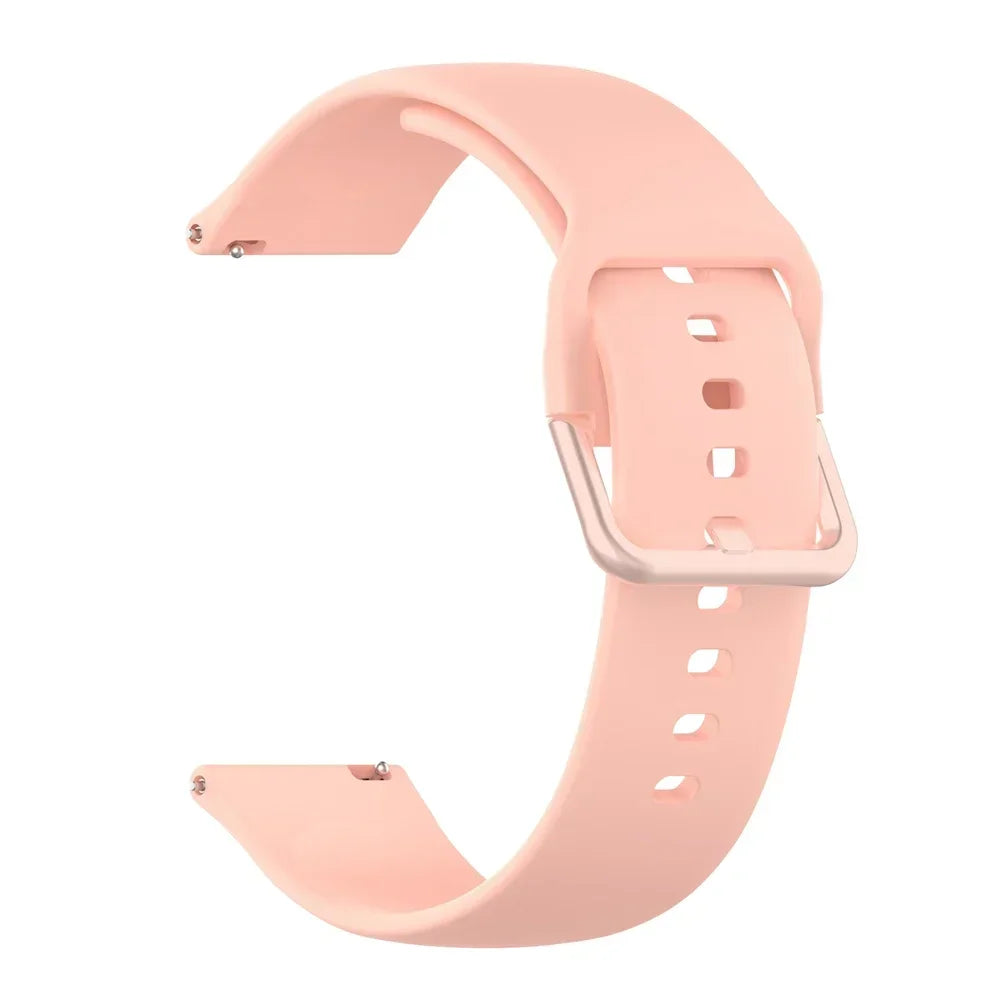 Strap For Amazfit GTS 2/4/3/GTS 2/4 Mini/GTR 4/2/2e 20mm/22mm Watch Silicone Sport Bracelet Amazfit bip 5 3/S/u pro Series band