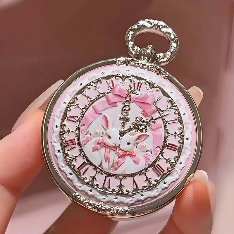 Flower Knows Lip Balm with Hyaluronic Acid and Hydrating Oil Blend Rabbit Garden Girl Heart Cute Anti Crack Lipstick Pendant