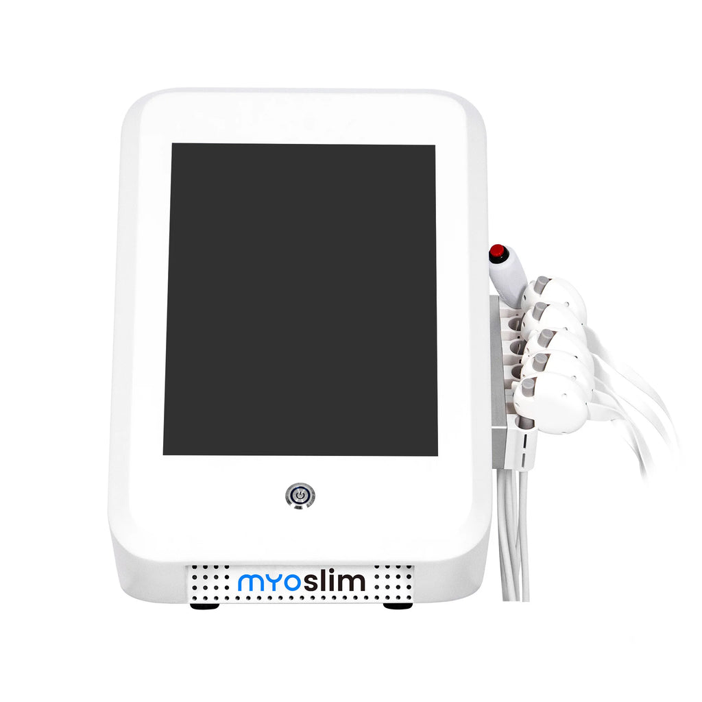Myoslim Portable Facial Beauty Machine | Dermis Stimulation & Skin Brightening | Muscle Tightening & Anti-Wrinkle Device