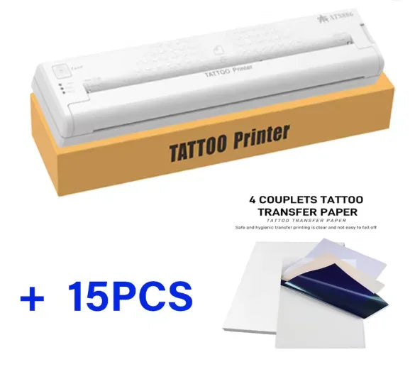 Tattoo Stencil Transfer Printer Machine ATS886 Tattoo Printer Portable Thermal Stencil Maker Line Photo Drawing Printing Copier