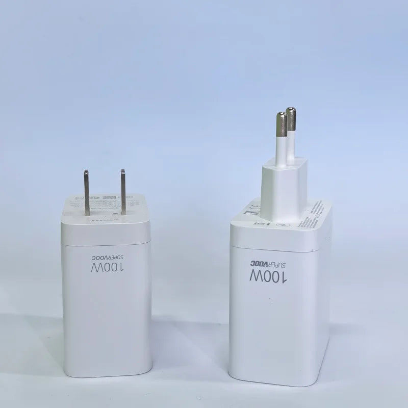 Oneplus Charger Original 100W 80W USB Adapter SUPERVOOC Type C 10A Cable For Oppo Realme Fast Chargers One Plus 15 13 12  11 Pro
