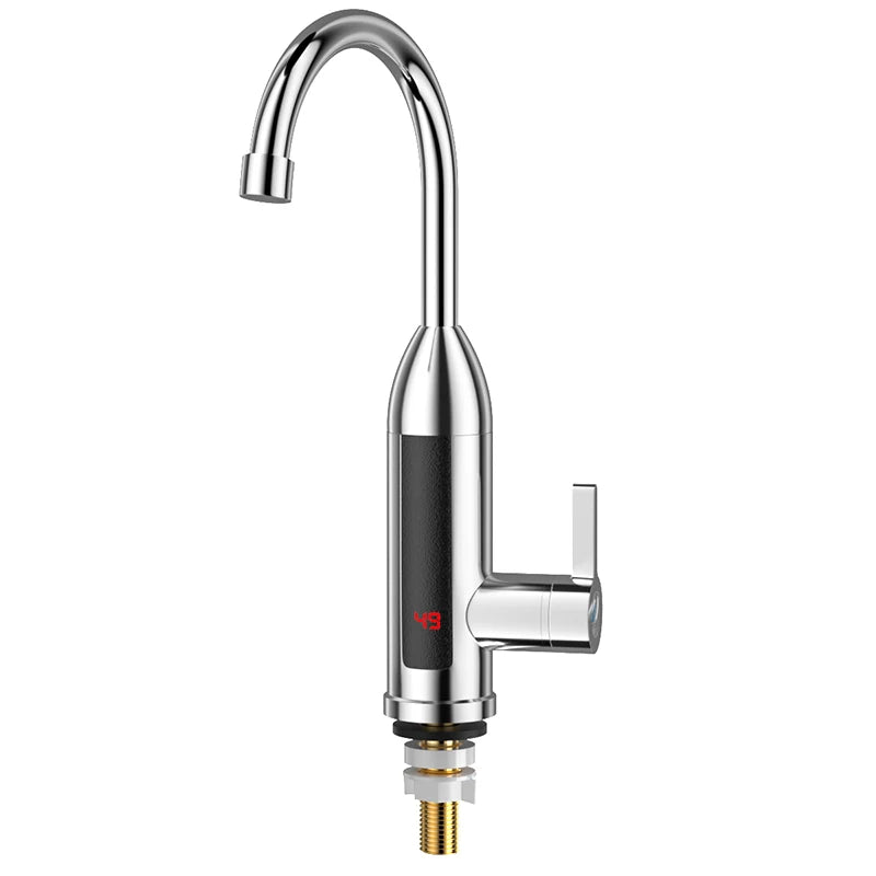 Electric Water Heater Faucet Instant Hot Water Faucet Heating Stainless Steel Kitchen Faucets Hot Cold Two Function Water Taps