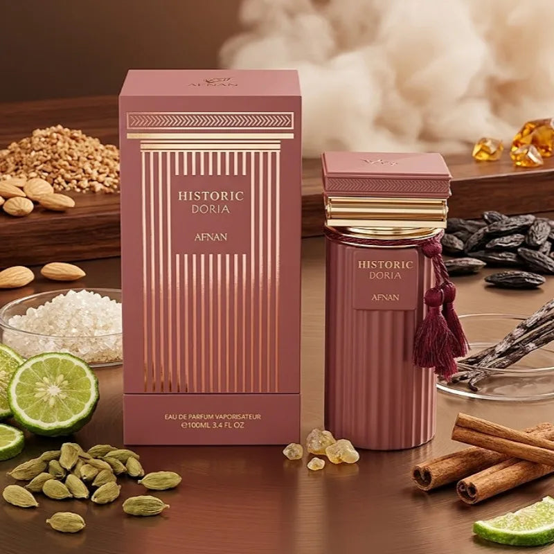 AFNAN 100ML Unisex Eau De Parfum Long Lasting Arabic Perfume Floral Woody Spicy Musk Amber Luxury Fragrance