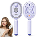 Rechargeable Steam Brush Durable Electric Spray Air Cushion Comb Electric Steam Hair Brush For Hair Reduce Frizz Nourishes Hair