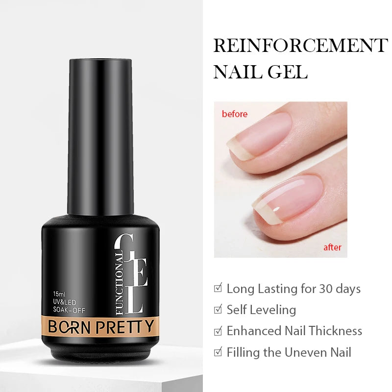 BORN PRETTY 15ml Autumn Nail Blossoming Gel Spreading Effect Watercolor Flower Gel Easy to Apply for Nail Art Manicure Pedicure