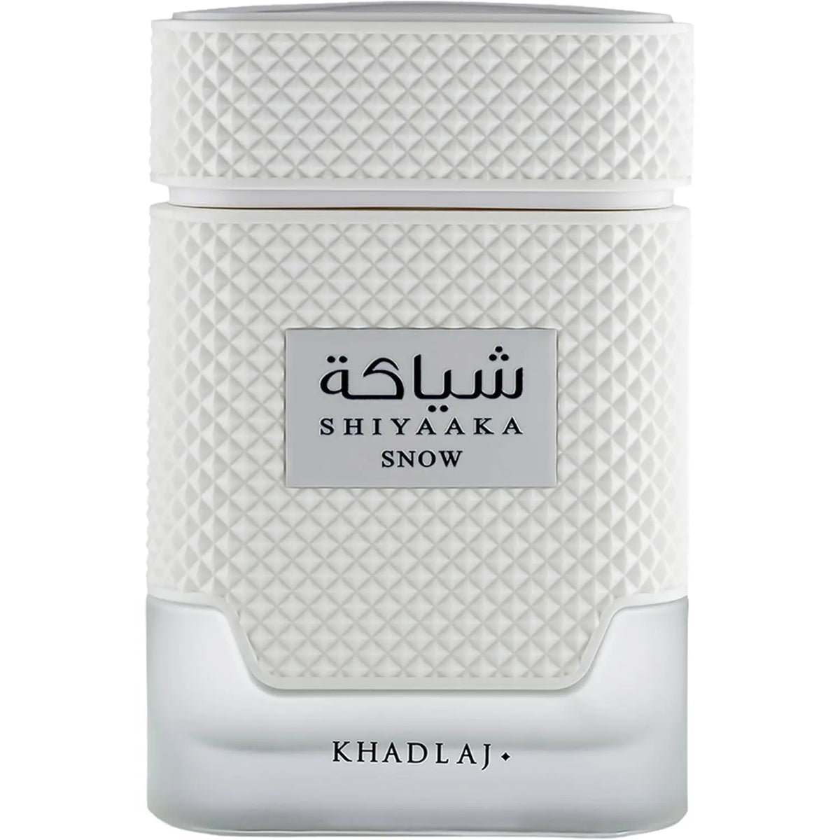 Khadlaj Shiyaaka Snow Citrusy, Woody, Spicy, Aromatic Eau De Parfum Spray-Long-Lasting Fragrance for Men, 3.4 Ounce / 100 ml