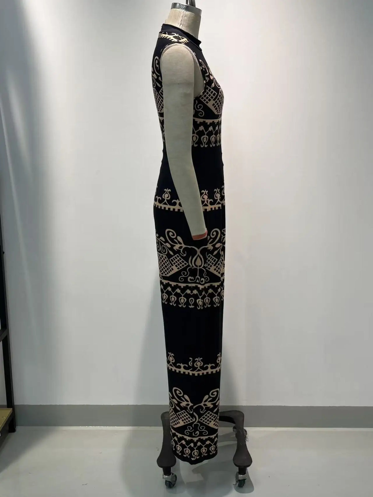 New 2023 Summer Casual Slim Fit  Pants Sleeveless Long Pants Women's High Waist Wide Leg Jumpsuit Comfortable Print