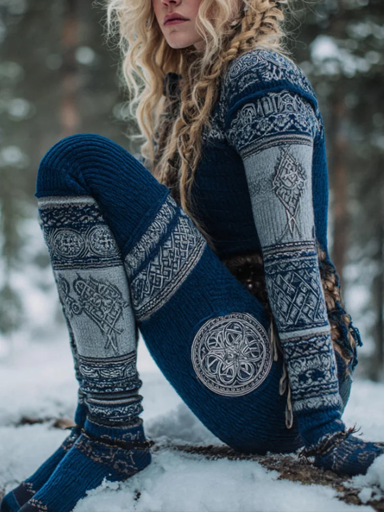 Women's Snow Wolf 3D Print Stretchy Workout Leggings Slim Tights Sexy Yoga Pants Trendy Fashion Clothes