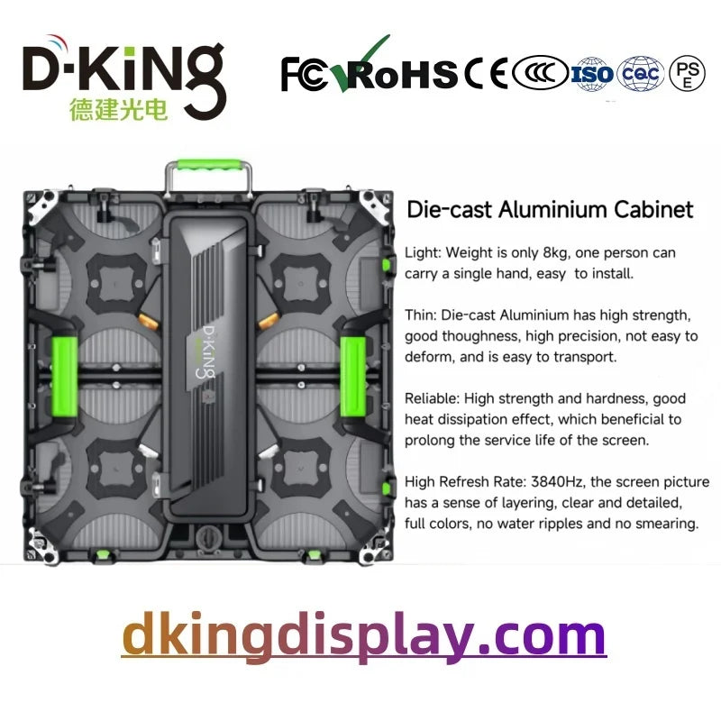 Hot-selling custom-made indoor P2.976 LED screen/LED video wall from Chinese factory